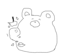 Smiling funny animals sticker #11512237