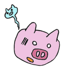 Cute Pigs 2 sticker #11512756