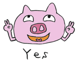 Cute Pigs 2 sticker #11512765