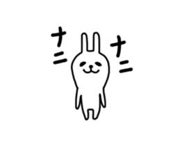Rabbit's UTA and friend sticker #11513048