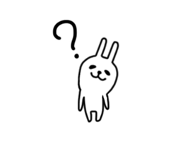 Rabbit's UTA and friend sticker #11513052