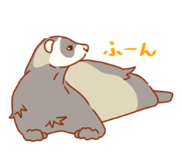 Flexible Ferret sticker #11513312