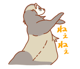 Flexible Ferret sticker #11513320