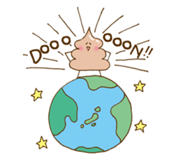 Chocolate soft ice cream 'Softonton' 4 sticker #11513532