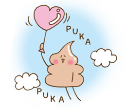 Chocolate soft ice cream 'Softonton' 4 sticker #11513534