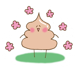 Chocolate soft ice cream 'Softonton' 4 sticker #11513537