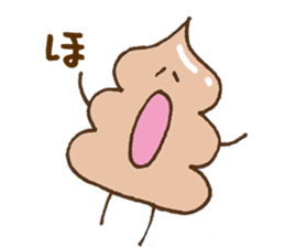 Chocolate soft ice cream 'Softonton' 4 sticker #11513561