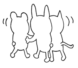 daily life.(animals) sticker #11513664