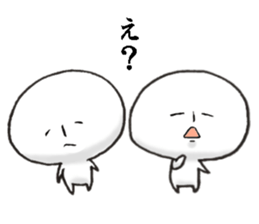 Persons' white 3 sticker #11513969