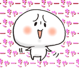 Persons' white 3 sticker #11513976