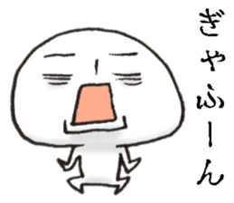 Persons' white 3 sticker #11513993