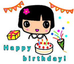 Pretty three kids. 3 sticker #11514142