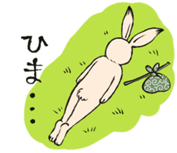 Ukiyoe animals sticker #11514331