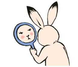 Ukiyoe animals sticker #11514362