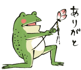 Ukiyoe animals sticker #11514364