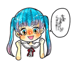 Magical Mirai sticker #11515309