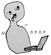 Keyhole Boy sticker #11515495