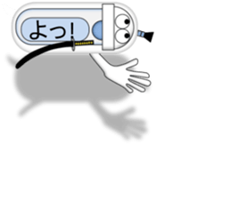 Japanese style restroom talk ver.3 sticker #11515616