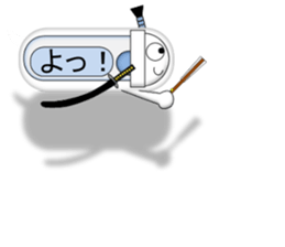 Japanese style restroom talk ver.3 sticker #11515617