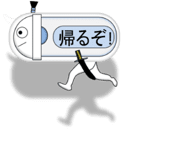 Japanese style restroom talk ver.3 sticker #11515626
