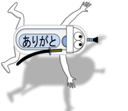 Japanese style restroom talk ver.3 sticker #11515628