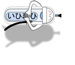 Japanese style restroom talk ver.3 sticker #11515637