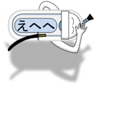 Japanese style restroom talk ver.3 sticker #11515639