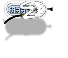 Japanese style restroom talk ver.3 sticker #11515640