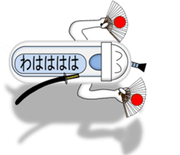 Japanese style restroom talk ver.3 sticker #11515641