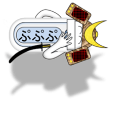 Japanese style restroom talk ver.3 sticker #11515643