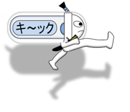 Japanese style restroom talk ver.3 sticker #11515645