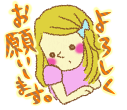 crayon people sticker #11516329