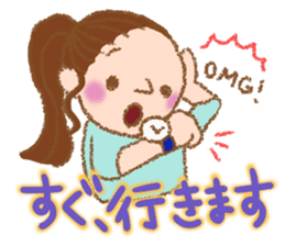 crayon people sticker #11516334