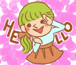 crayon people sticker #11516337