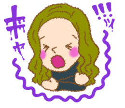 crayon people sticker #11516347