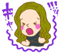 crayon people sticker #11516347