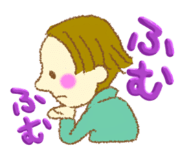 crayon people sticker #11516350