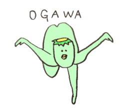 Kappa's name is Ogawa sticker #11516382