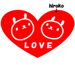 "HIROKO" only name sticker sticker #11516952