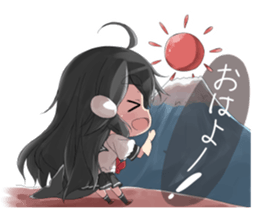 Girls of Killer whale Sticker sticker #11517388