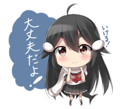 Girls of Killer whale Sticker sticker #11517390