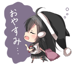 Girls of Killer whale Sticker sticker #11517398