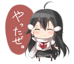 Girls of Killer whale Sticker sticker #11517414