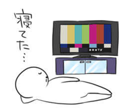 Sticker to appeal the sleeping fall sticker #11517703