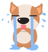 Brownie Bowow, the brown dog sticker #11518368