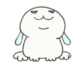 Lop-eared "Mi-chan" sticker #11518519