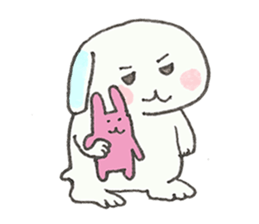 Lop-eared "Mi-chan" sticker #11518534