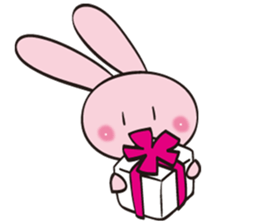 Moon Bunny sticker #11519299