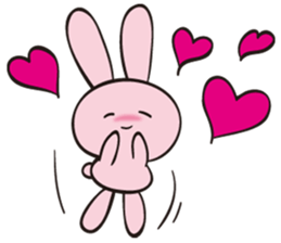 Moon Bunny sticker #11519300