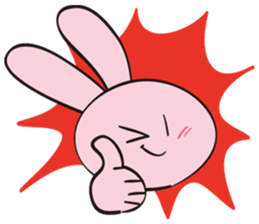 Moon Bunny sticker #11519303